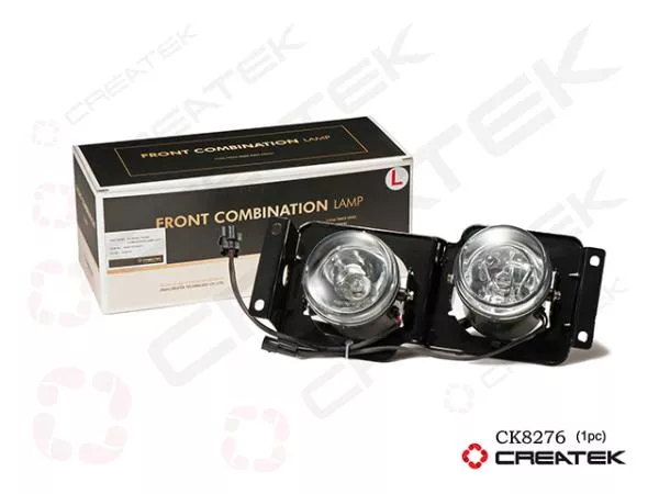 Фара противотуманная (L, Пластик, н/о) CREATEK, A5, (CK8276)