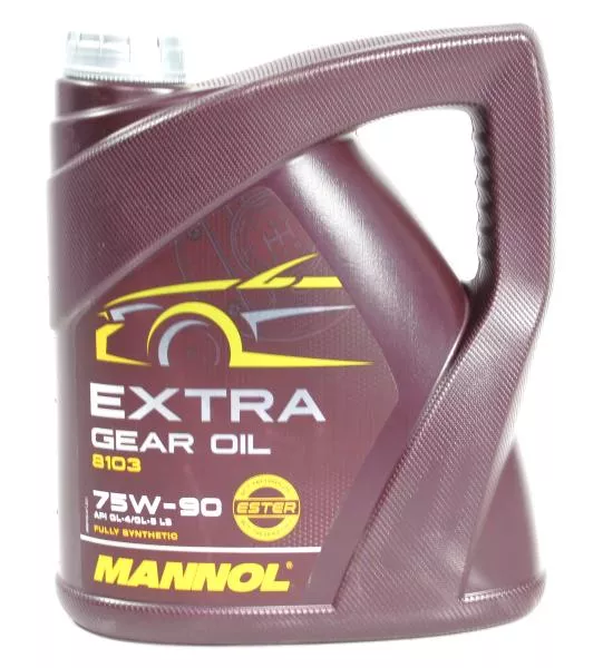 Масло трансмисионное (4л. синт. GL-5 SAE 75W90) MANNOL