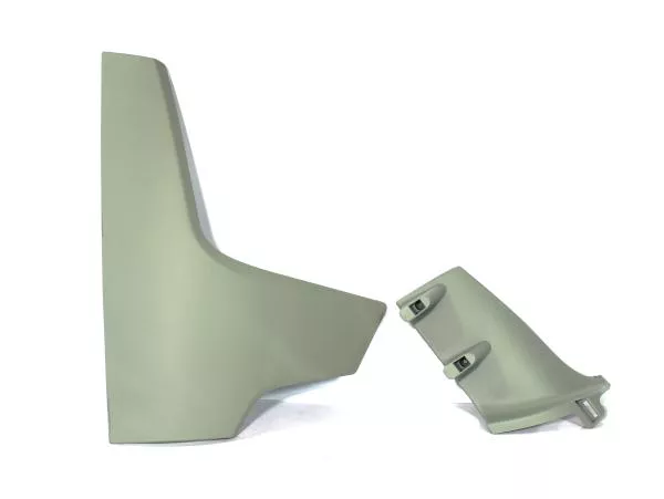 Накладка декоративная фары (R, Без окраса, Пластик, из 2-х частей) SHAANXI, X6000, (DZ9X259620118)