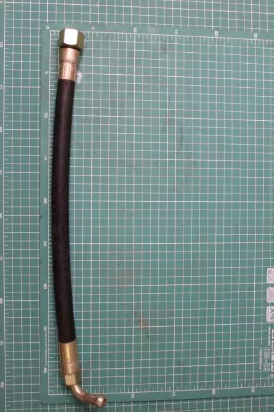 Шланг ГУРа Г-образный L450 HOWO.