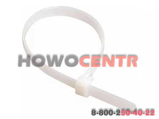 Хомут нейлоновый 2,5*200 белый (Белый, Полиамид) КНР