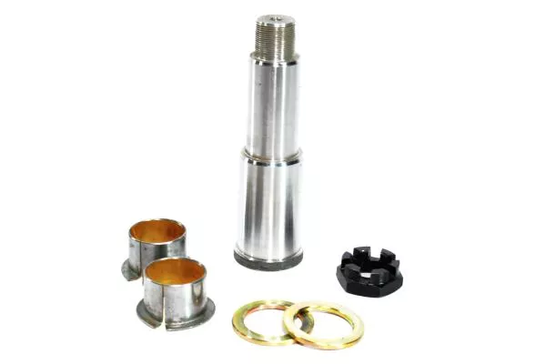 Ремкомплект пальца рулевой сошки (2 втулки+2 резинки+2 шайбы+гайка) SHAANXI