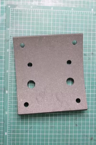 Накладка тормозная (Front, 8 отверстий) CREATEK, T5G, (СК3514)