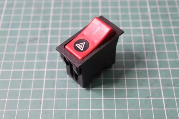 Клавиша аварийного сигнала SHAANXI