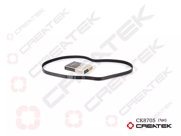 Ремень ручейковый (8PK1727 вентилятора) CREATEK, Cummins, (CK8705)