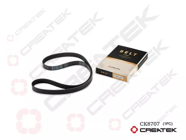 Ремень ручейковый (6PK1324 генератора) CREATEK, WP12, WP13, (CK8707)