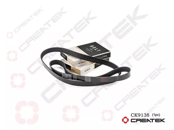 Ремень ручейковый (8PK1092 генератора) CREATEK, Евро-5, F2000, (CK9138)
