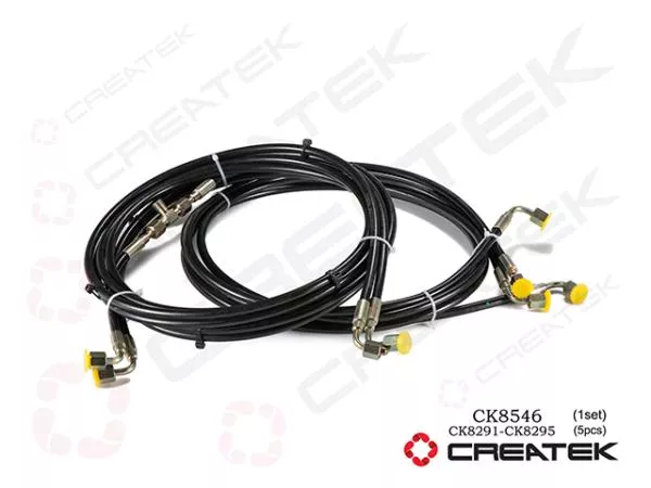 Шланг подъёма кабины комплект CREATEK, (CK8546, WG1642440075, WG9719820005/6/7).