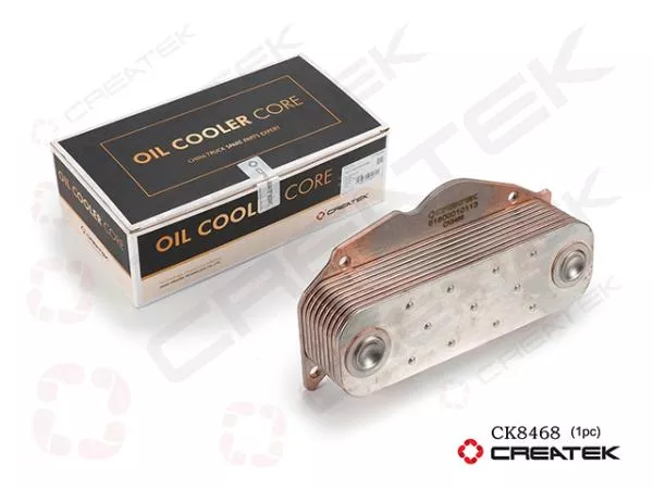 Радиатор масляный (теплообменник) CREATEK, WD12, (CK8468)
