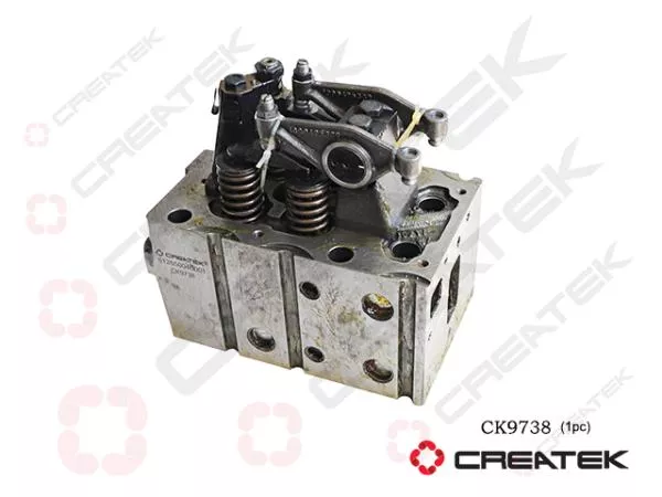 Головка блока цилиндра (в сборе под 6 шпилек) CREATEK, WP10, Евро-5, (CK9738)