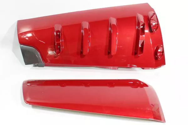 Обтекатель кабины (L, Красный, Пластик, в сборе) SHAANXI, X5000