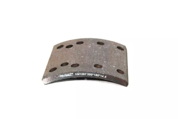 Накладка тормозная (Rear, 8 отверстий) AUTOMAX, F2000, (AM1267)