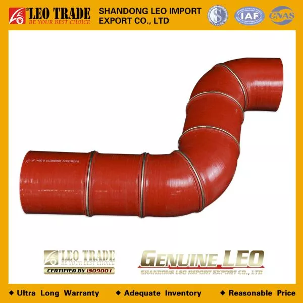 Патрубок интеркулера D110, L650, LEO TRADE, WP10, 375 л.с., (LEO800090A)