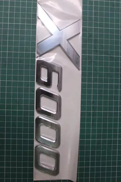 Логотип на капот (Серебряный, Пластик) SHAANXI, X6000