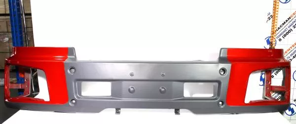 Бампер (Красный, Металл, самосвал) SHAANXI, X3000