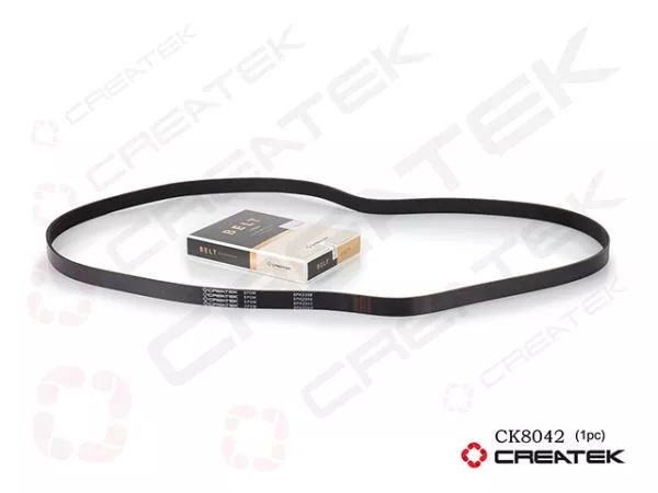 Ремень ручейковый (8PK2358 вентилятора) CREATEK, FAW, (CK8042)
