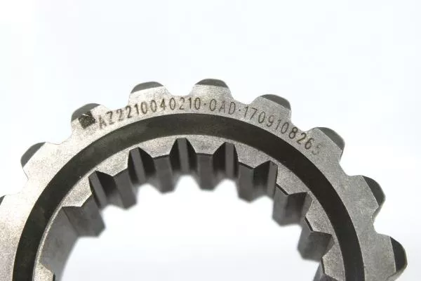 Муфта скользящая вторичного вала (Металл, шестерня) HOWO