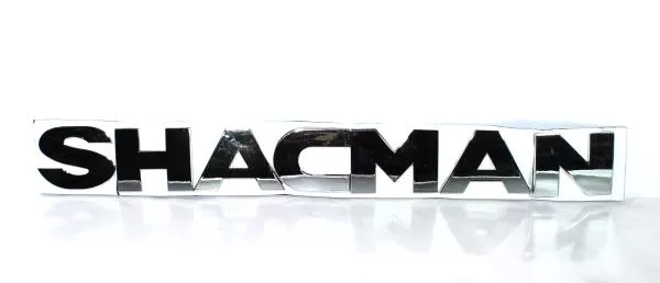 Буквы на капот SHACMAN (ХРОМ) SHAANXI