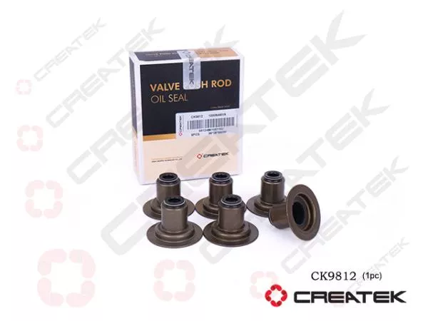 Колпачки маслосъёмные (комплект 24шт.) CREATEK, Евро-5, WP10, WP12, (CK9812)