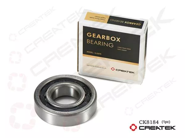 Подшипник роликовый D80, H21, (NJ307E, без проточки, 35*80*21) CREATEK, (CK8184)