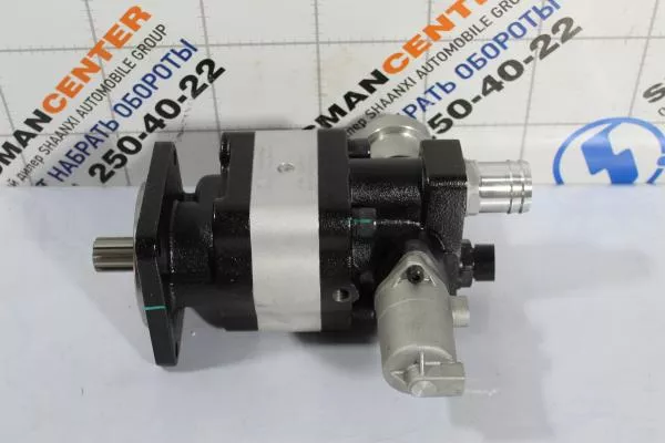 Насос подъема кузова Z6, (в сборе с клапаном) SHAANXI