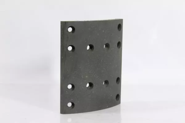 Накладка тормозная (Rear, 12 отверстий, 180х220) SITRAK, T5G, MCP16, (WG9761450185)