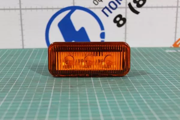 Фонарь солнцезащитного козырька центральный (оранжевый) SHAANXI, X3000.