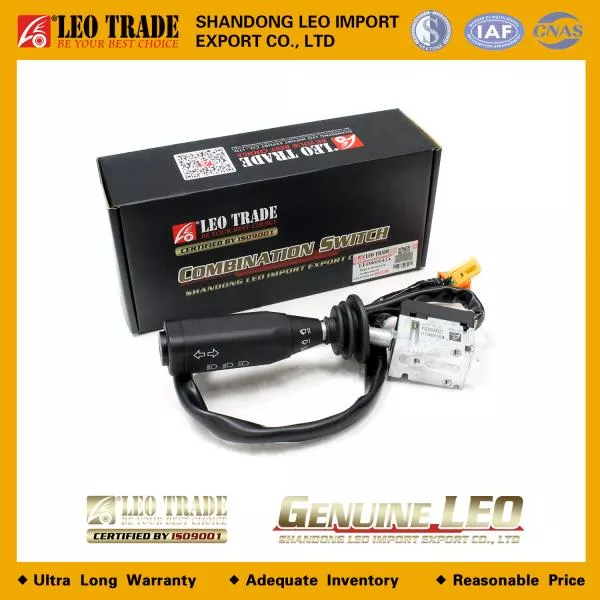 Переключатель поворотов (желтая,красная фишки) LEO TRADE, A5, (LEO800032A)