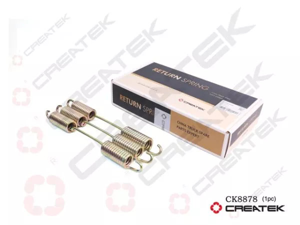 Пружина тормозных колодок L270, (цельная) CREATEK, (CK8878)