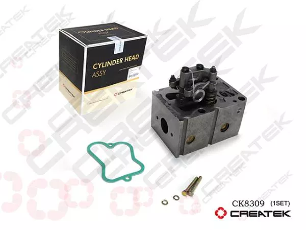 Головка блока цилиндра (4 шпильки в сборе) CREATEK, WD12, (CK8309)