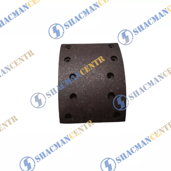 Накладка тормозная (Front, 10 отверстий) LEO TRADE, F2000, F3000, (LEO500010B)