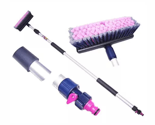 Щетка (Синий, Пластик, для мытья 3-х секционная широкая с краном L=275cm) NO BRAND