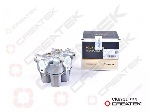Клапан защитный тормозной системы (4-х контурный) CREATEK, F3000, F2000, A5, (CK8731, WG9000360366)