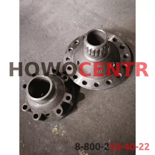 Дифференциал межколесный среднего моста (корпус) HOWO