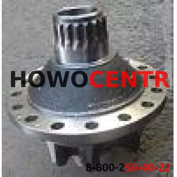 Дифференциал межколесный среднего моста HOWO