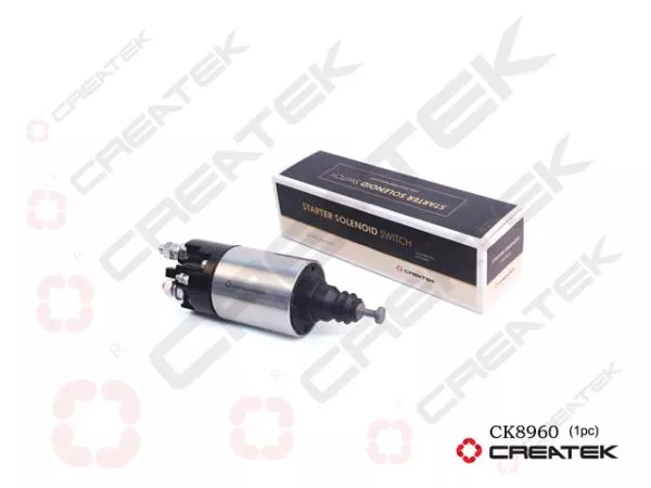 Реле стартера втягивающее (шток грибком) CREATEK, (CK8960)