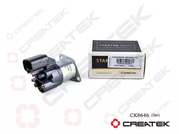 Реле стартера (управления втягивающим) D33, L74, CREATEK, (CK8646)