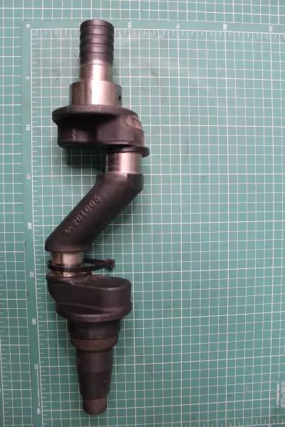 Вал коленчатый компрессора двухцилиндровый HOWO