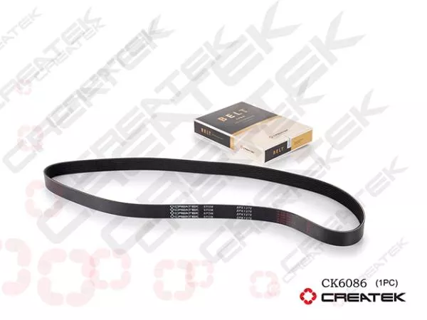 Ремень ручейковый (8PK1376) CREATEK, (CK6086)