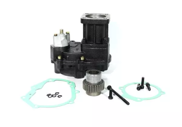 Коробка отбора мощности (c выходом под насос, Z=8, 102x102, без ретардера) SHAANXI, 12JSD