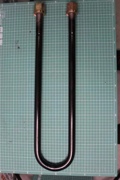 Стремянка задней рессоры D24, L540, (круглая) SHAANXI, (DZ9118520124 )