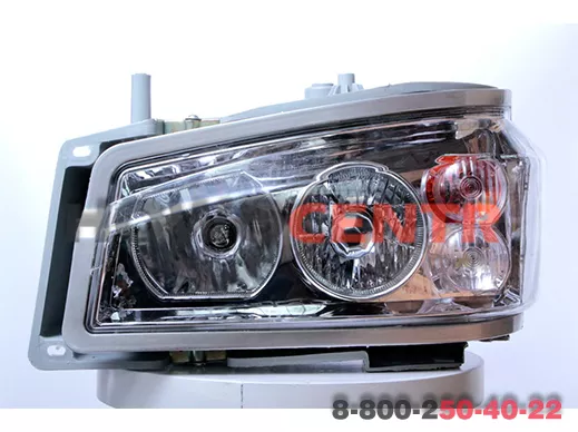 Фара HOWO A5 без линз (L, Пластик) HOWO