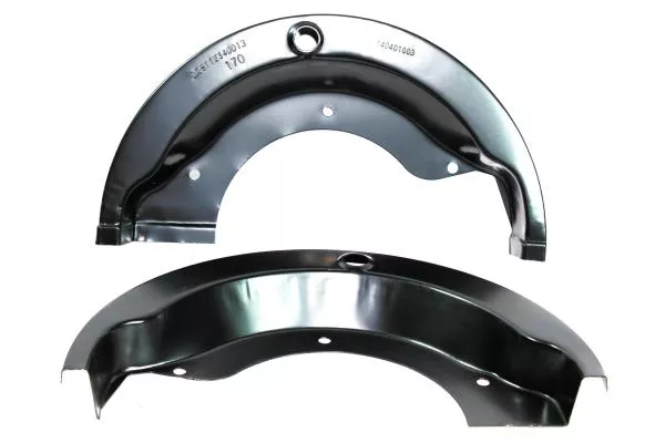 Пыльник задней ступицы L450, H45, ( щиток, 2-части) SHAANXI, F3000, X3000