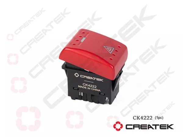 Клавиша аварийного сигнала CREATEK, X3000, (CK4222)