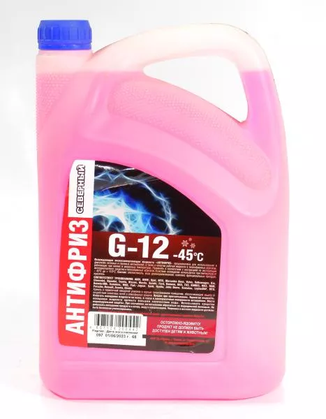 Антифриз  (Красный, 5кг -45° G12) Русойл