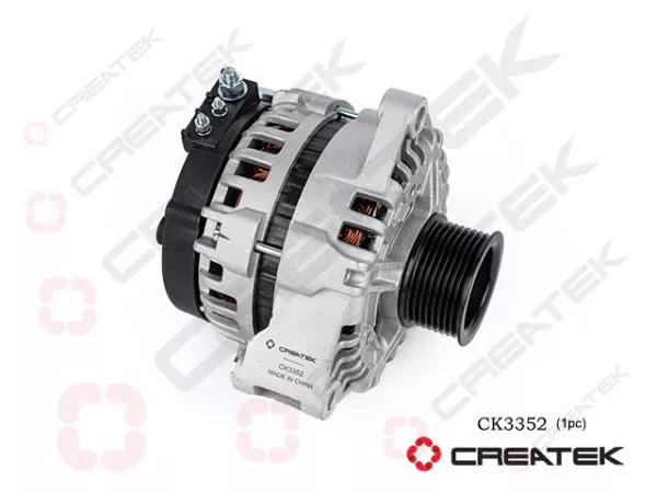 Генератор (под ручейковый ремень 6PK 28V/70A) CREATEK, WP10, (CK3352)