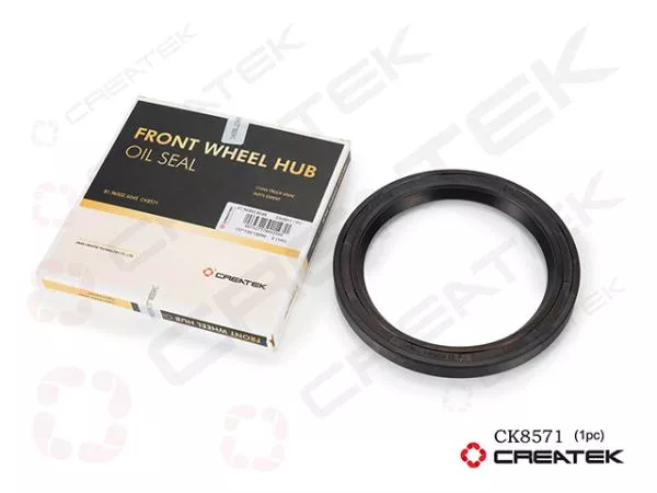 Сальник ступицы D130, H12, (Front, 100*130*12) CREATEK, F2000, (CK8571 81.96502.6045/06.56289.0267)