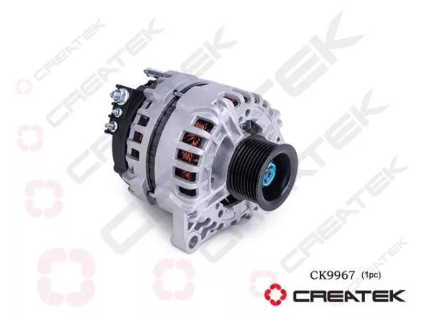 Генератор (под ручейковый ремень 8РК 28V80A) CREATEK, (CK9967)