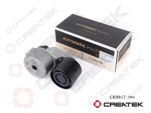 Ролик натяжитель ремня водяного насоса (15PK) CREATEK, WP13, (CK9817, 612700060032)