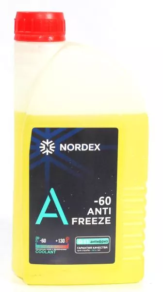 Антифриз  (Желтый, 1кг -60°) NORDEX